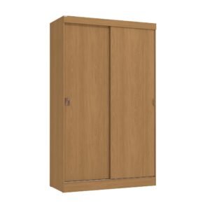 Closet Elegance com Portas de Correr | 120cm | Carvalho Natural